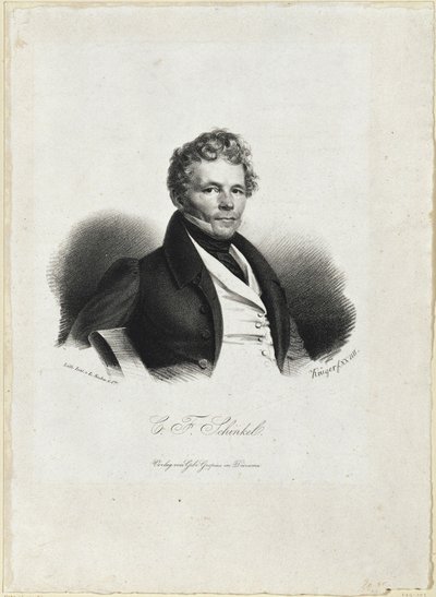 Karl Friedrich Schinkel autorstwa Franz Krüger