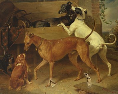 Psy Krugera, 1855 autorstwa Franz Krüger
