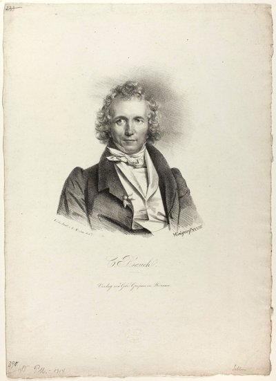 Portret rzeźbiarza Raucha autorstwa Franz Krüger