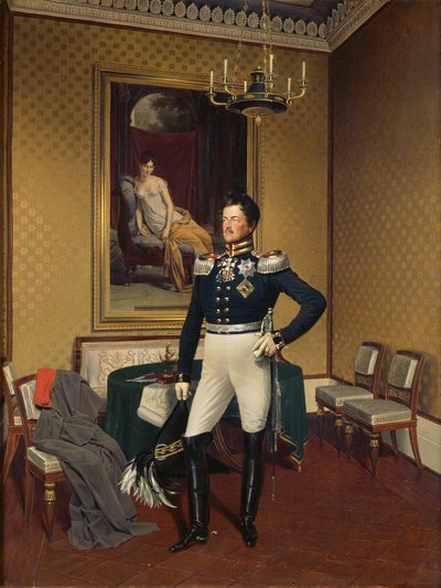 Książę August z Prus autorstwa Franz Krüger