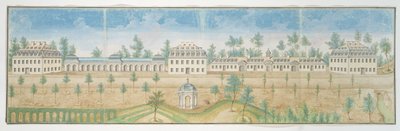 Wilhelmsbad (toaleta i ołówek na papierze) autorstwa Franz Ludwig Cancrin