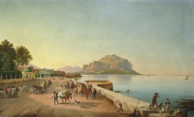 Spacer po Palermo autorstwa Franz Ludwig Catel