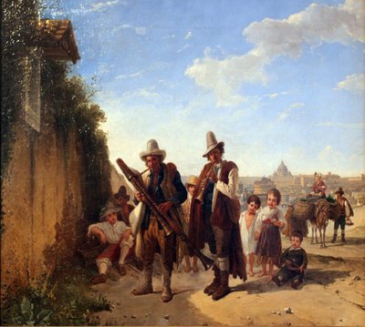 Roman Pifferari Roman Pifferari autorstwa Franz Ludwig Catel