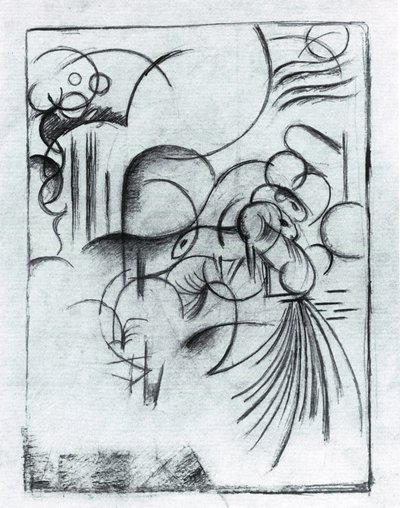 Skład abstrakcyjny autorstwa Franz Marc