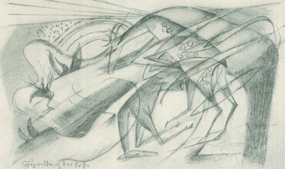 Krycie saren autorstwa Franz Marc