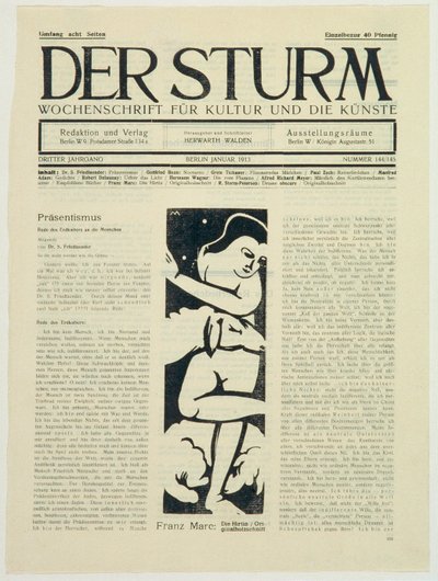 Pasterka autorstwa Franz Marc