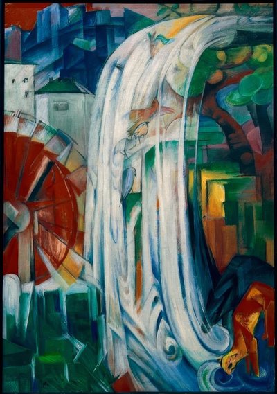 Zaczarowany młyn autorstwa Franz Marc