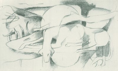 Franz Marc - Szkicownik z terenu - plansza 04 autorstwa Franz Marc