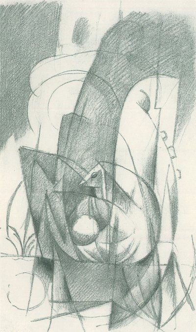 Franz Marc - Szkicownik z pola - plansza 15 autorstwa Franz Marc