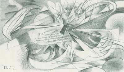 Spór autorstwa Franz Marc