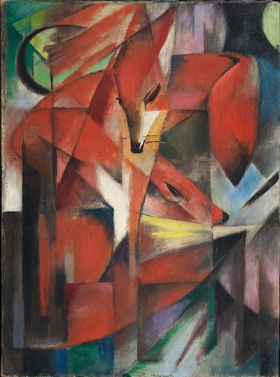 Lisy autorstwa Franz Marc