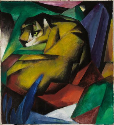 Tygrys autorstwa Franz Marc