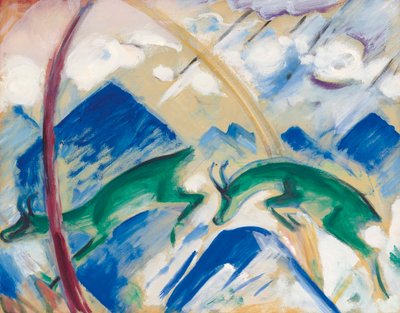 Kozica, 1911. autorstwa Franz Marc