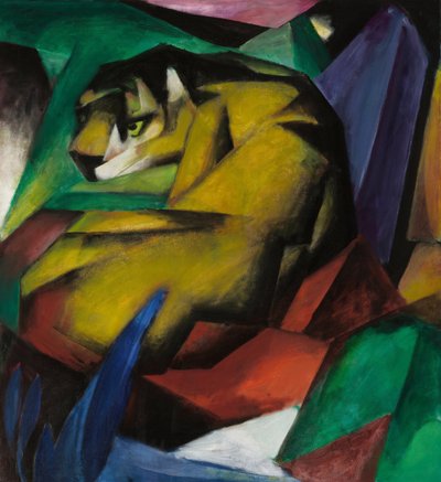Tygrys autorstwa Franz Marc