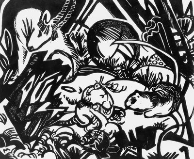 Legenda zwierząt autorstwa Franz Marc
