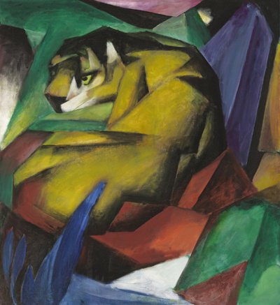 Tygrys autorstwa Franz Marc