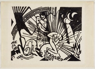 pojednanie autorstwa Franz Marc