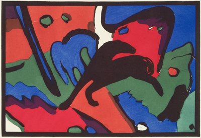 Niebieski jeździec autorstwa Franz Marc and Wassily Kandinsky