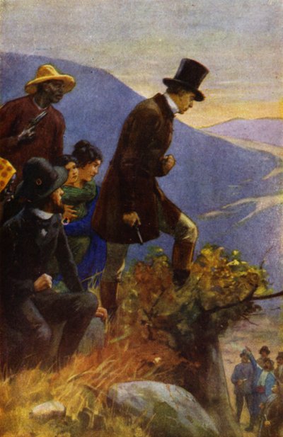 Ilustracja do Chaty wuja Toma autorstwa Harriet Beecher Stowe (kolor lito) autorstwa Franz Müller Munster