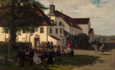 Karczma zamkowa w Alt-Schleißheim autorstwa Franz Quaglio