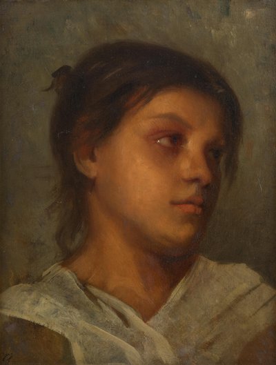 Portret dziewczynki autorstwa Franz Rumpler