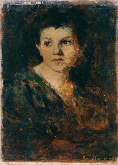 głowa chłopca autorstwa Franz Rumpler