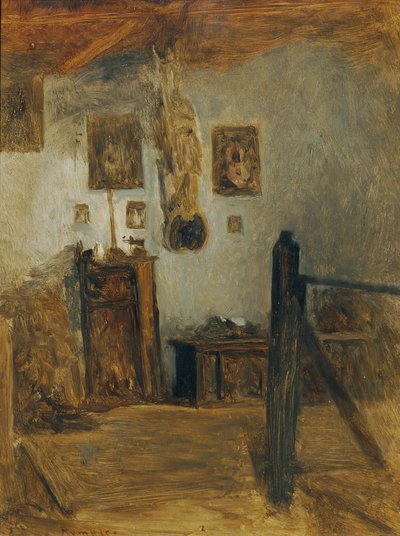 Przedsionek miejsca urodzenia artysty autorstwa Franz Rumpler