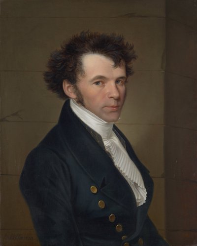 męski portret autorstwa Franz Sales Lochbihler