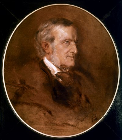 Portret Wilhelma Richarda Wagnera (obraz olejny) autorstwa Franz Seraph von Lenbach