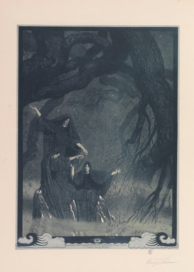 Pierścień Nibelunga, 1914. autorstwa Franz Stassen