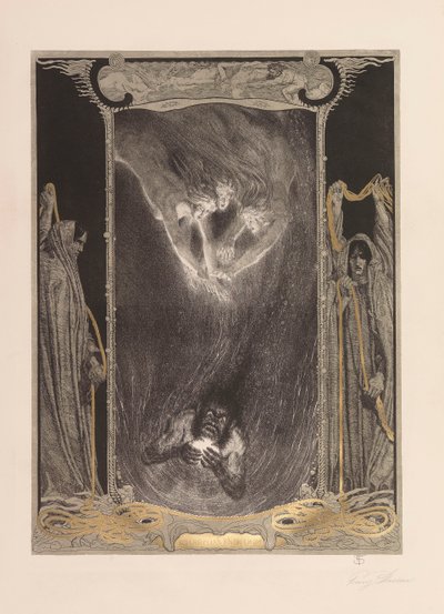 Pierścień Nibelunga, 1914. autorstwa Franz Stassen