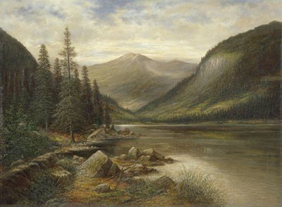 Erlaufsee z Bald Summitem w tle autorstwa Franz Stephan Paschinger