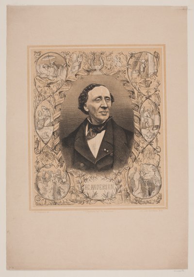 HC Andersena autorstwa Franz Wilhelm Obermann