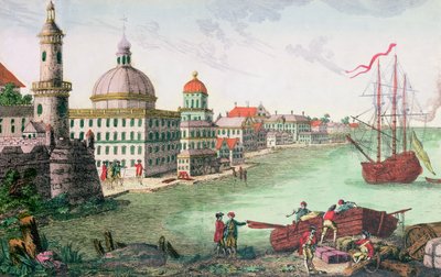 Widok na Quebec autorstwa Franz Xaver Habermann
