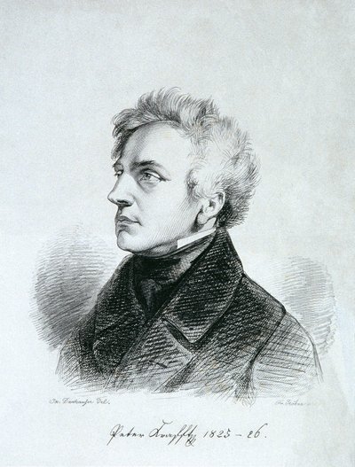 Malarz Johann Peter Krafft autorstwa Franz Xaver Stöber