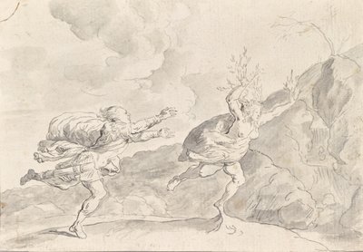 Transformacja Daphne w drzewo laurowe autorstwa Franz Xaver Wagenschon