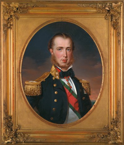 Arcyksiążę Ferdynand Maksymilian Austrii Maksymilian I Meksyku autorstwa Franz Xaver Winterhalter