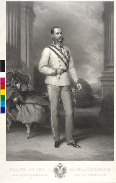 Cesarz Austrii Franciszek Józef I autorstwa Franz Xaver Winterhalter