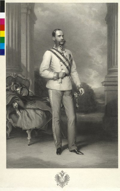 Cesarz Austrii Franciszek Józef I autorstwa Franz Xaver Winterhalter