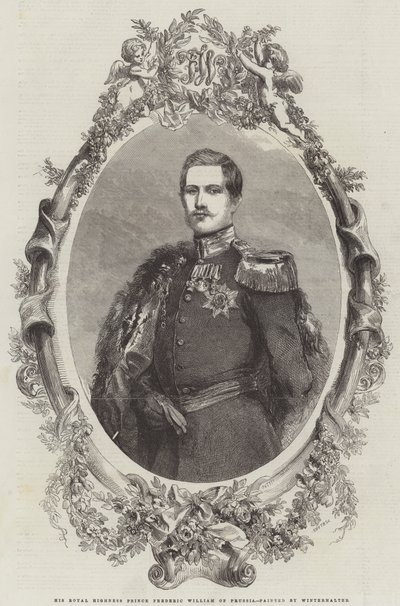 Jego Królewska Wysokość Książę Fryderyk Wilhelm Pruski autorstwa Franz Xaver Winterhalter