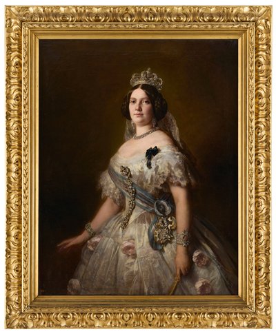 Izabela, królowa Hiszpanii autorstwa Franz Xaver Winterhalter