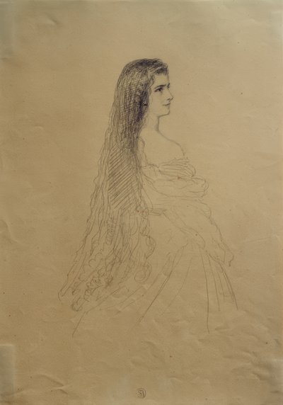 Cesarzowa Elżbieta Austrii autorstwa Franz Xaver Winterhalter