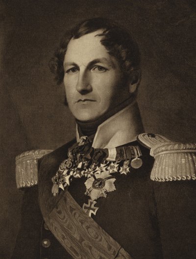 Król Leopold Belgii autorstwa Franz Xaver Winterhalter