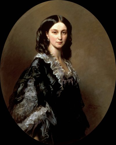 Portret księżnej Elizawety Aleksandrownej Bariatinskiej, z domu księżna Czernyszewa 1826-1902, 1858 autorstwa Franz Xaver Winterhalter
