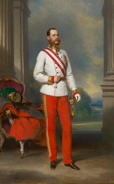 Portret Franciszka Józefa I Austriaka, 1865. autorstwa Franz Xaver Winterhalter