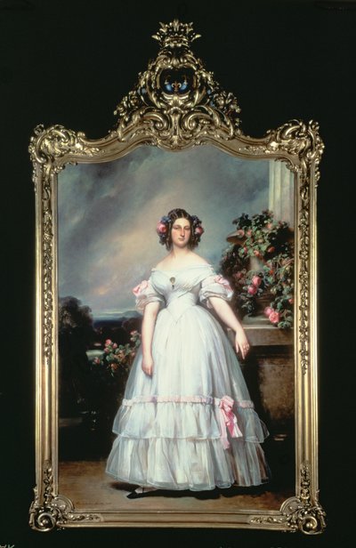 Portret JKW Księżnej Marii Clementine z Orleanu, 1832 autorstwa Franz Xaver Winterhalter