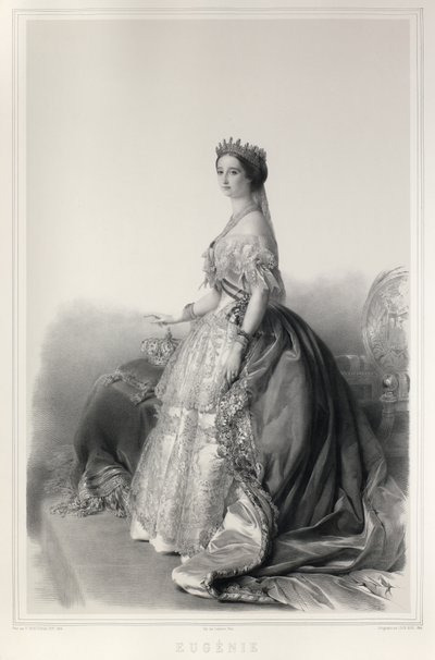 Portret cesarzowej Eugenii autorstwa Franz Xaver Winterhalter