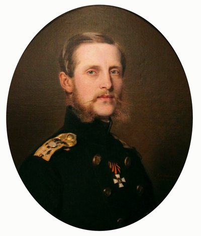 „Portret wielkiego księcia Konstantego Nikołajewicza”, 1859 autorstwa Franz Xaver Winterhalter