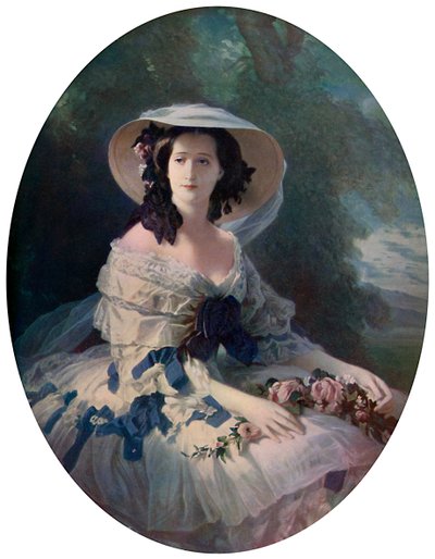 Cesarzowa Eugenia, XIX w., ok. 1920 autorstwa Franz Xaver Winterhalter