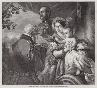 1 maja 1851 namalowany dla Jej Królewskiej Mości autorstwa Franz Xaver Winterhalter